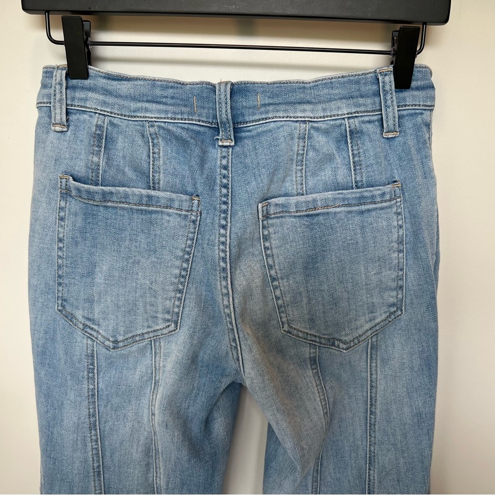 Free People Women's So Many Seams Flare Jeans - size 27 - Picture 10 of 11